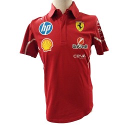 Polo Team Scuderia Ferrari HP 2025 da uomo