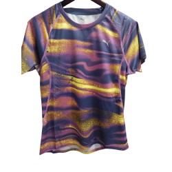 T-shirt da running con stampa integrale VELOCITY da donna