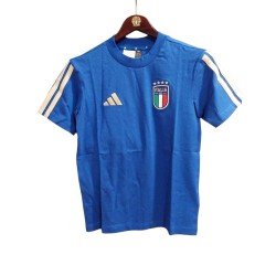 ADIDAS T-SHIRT ITALIA CULTURE DNA BLU BAMBINO