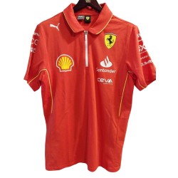 Polo Scuderia Ferrari Team da uomo 2024